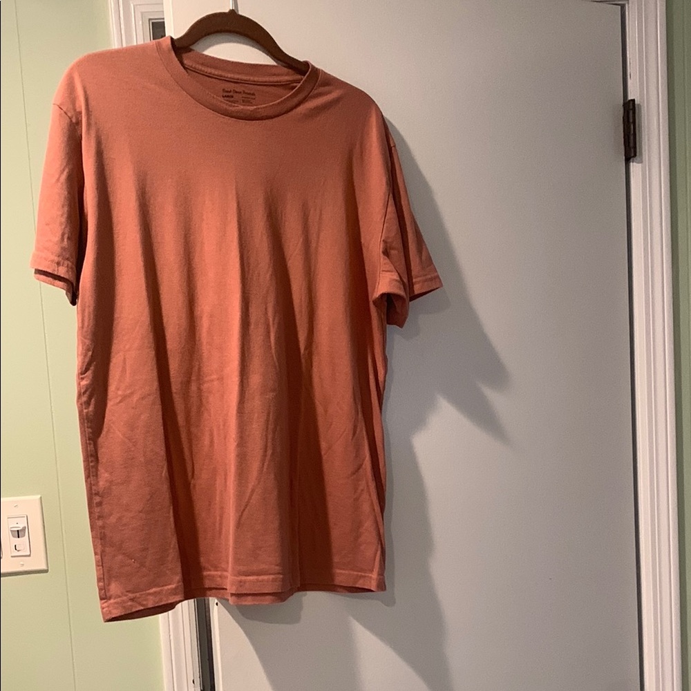 Brown Short Sleeve Tee Classic Fit
